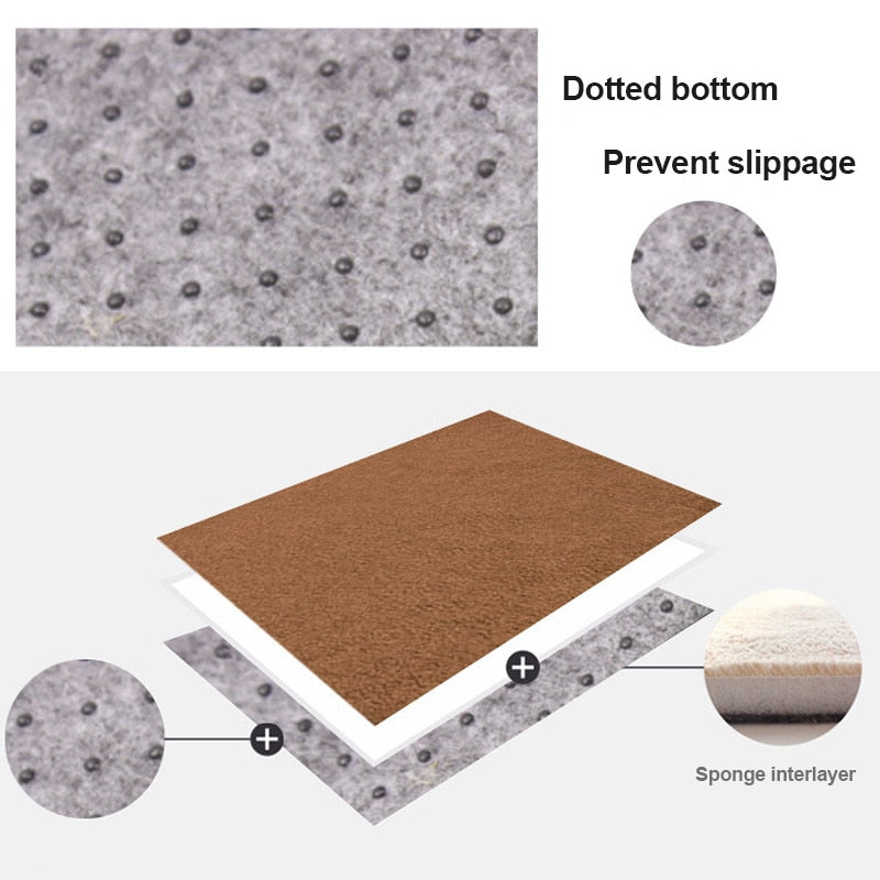 Magic Non Slip Door Mat Dirts Trapper Indoor Super Absorbent Doormat GQ