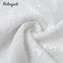Cargar imagen en el visor de la galería, Melegant Sequined Sexy Bodycon Party Silver Dress Women Long Sleeve Mini Feminine Autumn Winter 2019 Dresses Vestidos