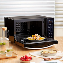 将图片加载到图库查看器,Midea Household 23L flat sliding door microwave oven class I energy efficiency 900W microwave oven oven integrated machine