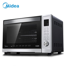 将图片加载到图库查看器,Midea T7-L328E 32 liters small multi-function household smart simple operation electric oven smart menu microwave pizza oven