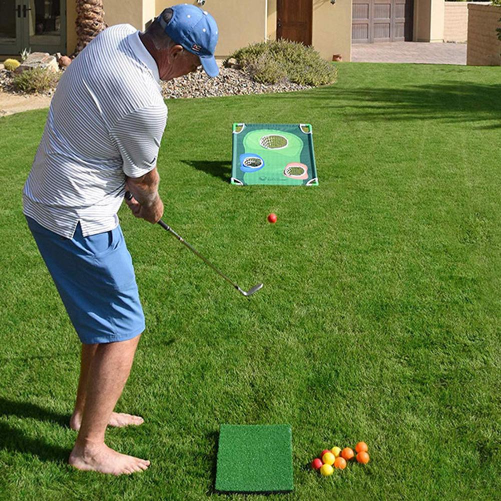 Mini Golf Professional Practice Set Children's Toy Indoor Outdoor Golf Game Set Portable With Storage Bag Golf Training Game