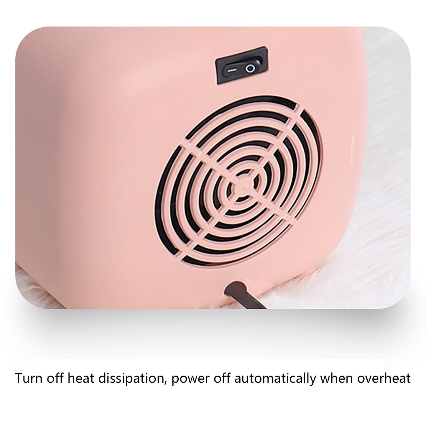 Mini Portable cute Electric Space Heater 400W Home Office Desktop Warm Air Heater Warmer Fan Silent Remote Fast Heat Thermostat