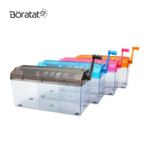 将图片加载到图库查看器,Mini Shredder Small Desktop Hand-cranked A4 Letter Size Paper Shredder Office Household Manual Crusher Documents Handmade Cutting Machine