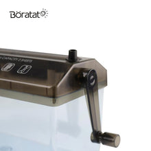 将图片加载到图库查看器,Mini Shredder Small Desktop Hand-cranked A4 Letter Size Paper Shredder Office Household Manual Crusher Documents Handmade Cutting Machine