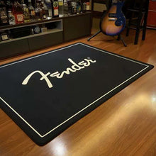 Load image into Gallery viewer, Modern Fender Guitar Printed Flannel Area Rug Printed Room Area Rug Floor Carpet for Living Room Bedroom Home Decorative Rug