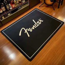 Load image into Gallery viewer, Modern Fender Guitar Printed Flannel Area Rug Printed Room Area Rug Floor Carpet for Living Room Bedroom Home Decorative Rug