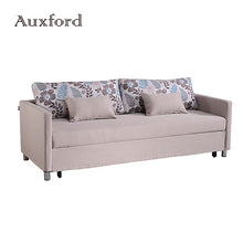 Charger l'image dans la galerie, Modern Home Furniture Pull Out Stailess Steel Fabric Sofa Bed for Living Room Hotel Apartement