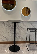 Load image into Gallery viewer, Modern Simple Round Dining Table Bar Table Milk Tea Shop Metal Leisure High Table Bar Coffee Table