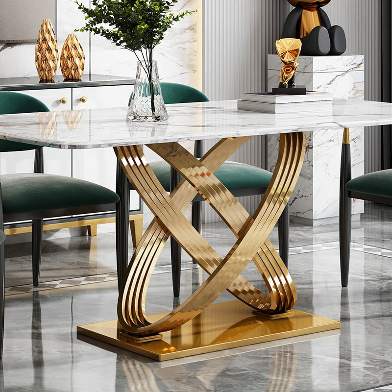 Modern dining table and chair in northern Europe dining table set dining table set 6 chairs