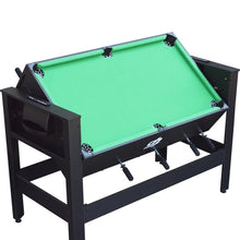 Cargar imagen en el visor de la galería, 3-in-1 Multi-functional America Club Table Machine Cue Snooker Billiards Ball Football Soccer Table Tennis Ice Hockey Game Gift