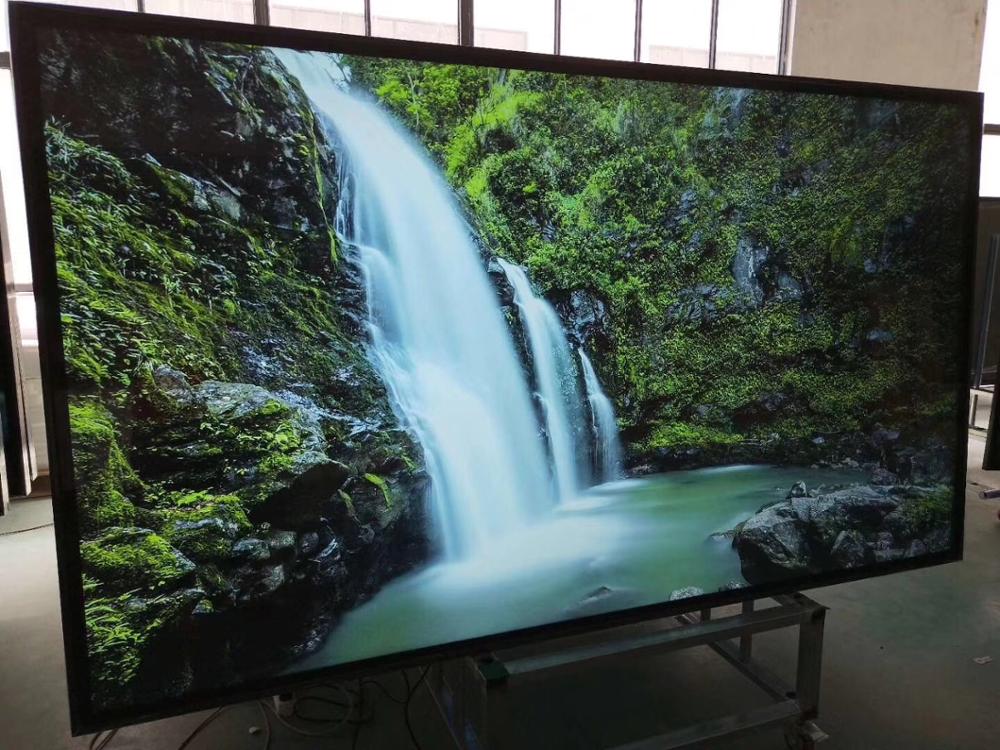 Multiple languages 100'' inch big size 4K monitor Quad core 8G 1.5G Android system 7.1 television TV