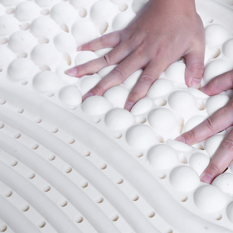 NOYOKE Bed Mattress Bedroom Furniture Latex Sleeping Mattress Topper 5cm Thickness Tatami Mat
