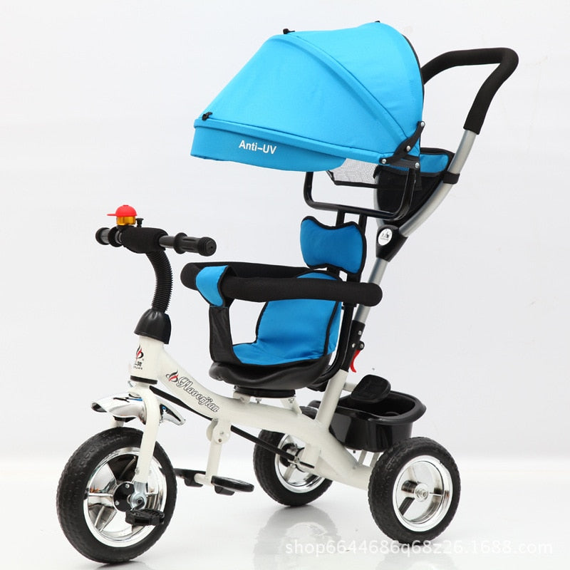 New Children's Tricycle Child's Bicycle Baby Cart Baby's Tricycle Unbuckle Kids Car Seat Kid Car Seat Partable Car Seat