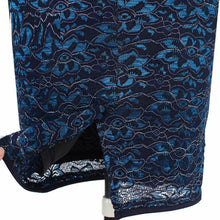 將圖片載入圖庫檢視器 New Elegant Ladies Party Dress Slim Sheath Bodycon Printed Lace Dress For Women Knee Length Pencil Dresses Plus Size 3XL