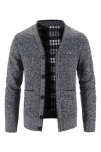 Charger l'image dans la galerie, Eden Men's Sweater Pullover Autumn Winter Male Sweater Jackets Casual 5 Buttons Knitwear Plus Size M-3XL Homme