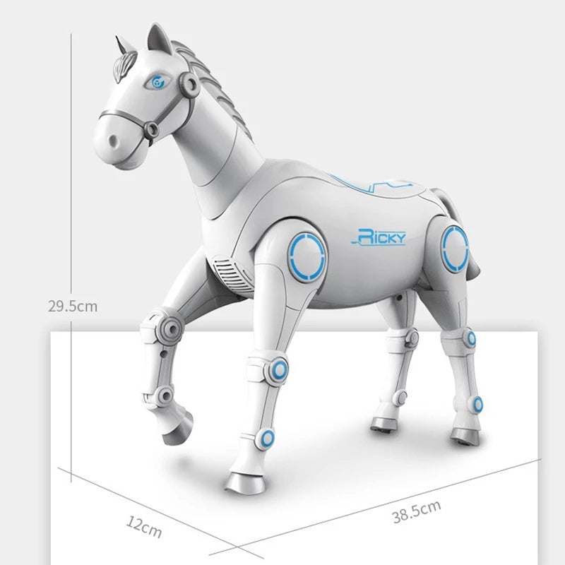 New Wireless Remote Control Toys RC Smart Robot Animal Horse Parent Child Interaction Home Party Kid Gift Boy Toy 38CM