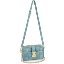 Load image into Gallery viewer, New Women's Genuine Leather Rivets Embroidery Removable Shoulder Chain Shoulder Crossbody Bags Ladies Camera Bag Handbag Purse