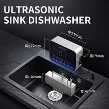 Charger l'image dans la galerie, New portable sink dishwasher automatic household ultrasonic dishwasher small free-standing installation-free