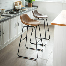 Charger l'image dans la galerie, Nordic Bar Chair Backrest Bar Table Furniture for Home Kitchen Chair High Stool Clothing Store Photo Stool Bar Stool Bar Chairs