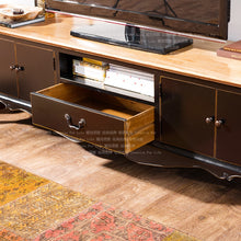 Cargar imagen en el visor de la galería, Odd Ranks Yield US Kang Side elm wood furniture French country living room TV Cabinet predetermined extended. TV Stand