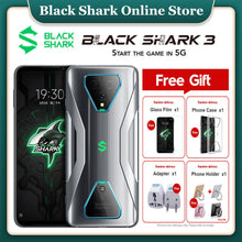将图片加载到图库查看器,Original Black Shark 3 Global Version 8G 128G Gaming 5G Mobile phones Octa Core 4720mAh 6.67" Snapdragon 865 Smartphone