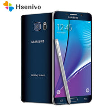 将图片加载到图库查看器,Original Samsung Galaxy Note 5 N920A/T Octa Core 5.7Inch 4GB RAM 32GB ROM 16.0MP LTE 4G Android Unlocked Smartphone MobilePhone