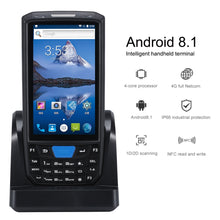 Charger l'image dans la galerie, PDA-80T Portable PDA Android Terminal Honeywell Barcode Scanner 1d Laser 2d QR Handheld Data Collector Device with WIFI 4G NFC