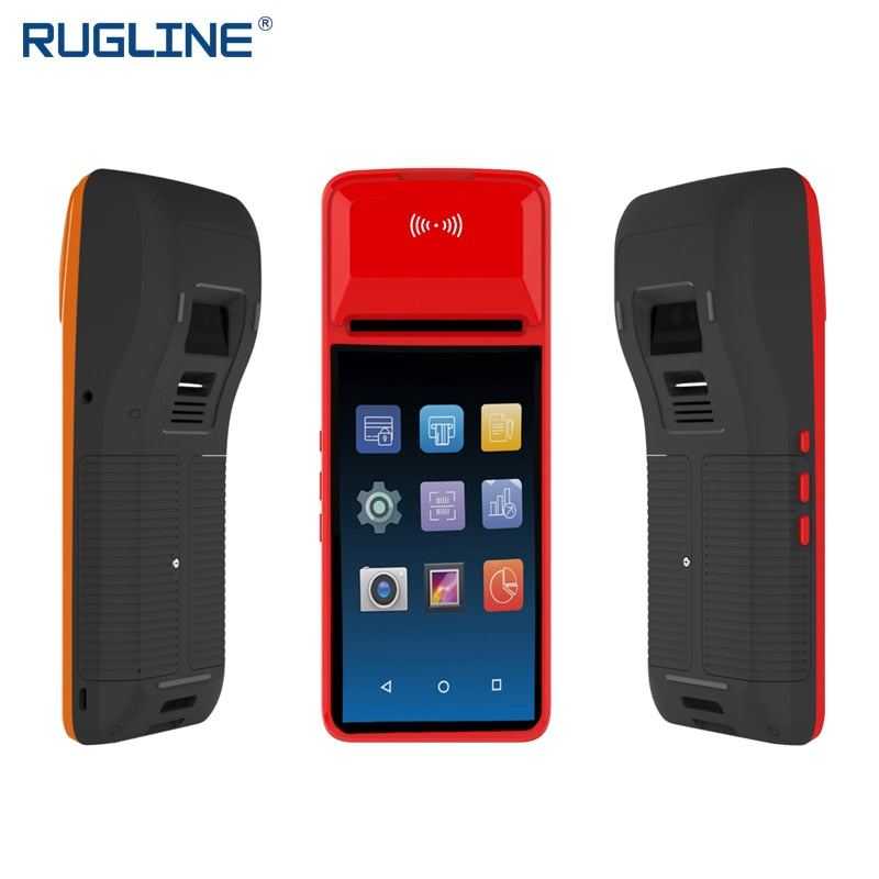 PDA Android WiFi POS Terminal Thermal Printer 58mm Bluetooth Rugged Handheld Terminal System