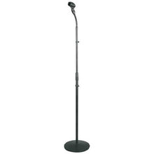 Load image into Gallery viewer, Pyle Pro PMKS32 Universal Compact Base Microphone Stand with Adjustable & Pivotable Gooseneck