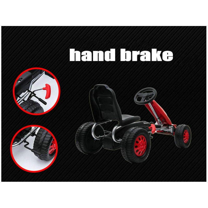 Pedal Go Karts for 2-5ages Kids, Ride On Toys For Boys&Girls with Ergonomic Seat, Children Pedal Car with Hand Brake