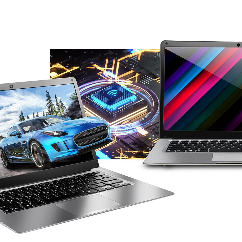 Promotion Intel 13.3 inch Laptop Windows 10 Ram 6GB Rom 128GB 256GB SSD Student Laptop portable Wifi Computer