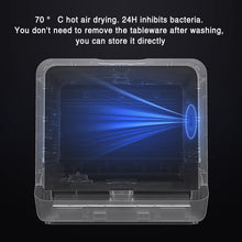 Charger l'image dans la galerie, QCOOKER Countertop Dishwasher Standing Brush Bowl Machine Fully Automatic Intelligent Free Installation Sterilization Five Mode