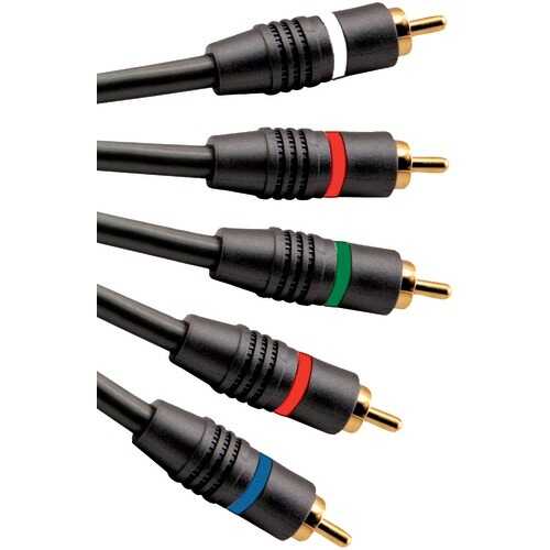 Axis Component Video And Stereo Audio Cables (12ft) (pack of 1 Ea)