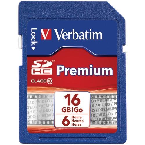 Verbatim Class 10 SDHC Card (16GB) (pack of 1 Ea)