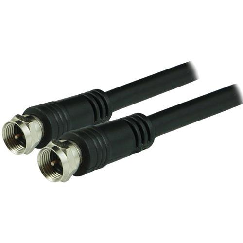 General Electric Rg6 Coaxial Cable, 50ft (black) (pack of 1 Ea)