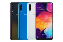 将图片加载到图库查看器,Refurbished Original Samsung Galaxy A50 A505F/DS 4GB RAM 128GB ROM Smartphone Octa-core Unlocked 6.4 Inches Android Cellphone