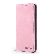 将图片加载到图库查看器,Retro Wallet Leather Case Magnetic For Samsung Galaxy S21 S20 S9 S10 S8 Plus S7 Edge S21Ultra S20FE Cover Flip Mobile Phone Bag