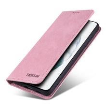 将图片加载到图库查看器,Retro Wallet Leather Case Magnetic For Samsung Galaxy S21 S20 S9 S10 S8 Plus S7 Edge S21Ultra S20FE Cover Flip Mobile Phone Bag