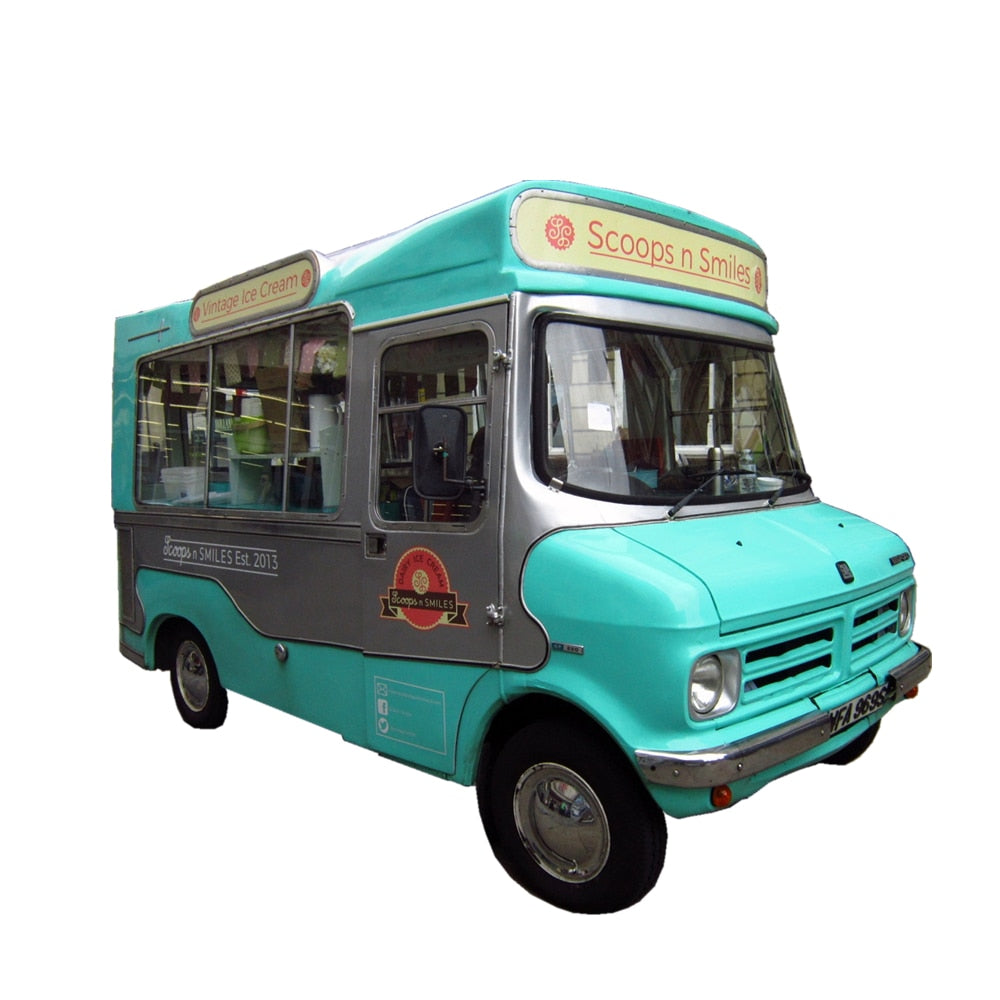 Retro Dining Car Ice Cream food vending cart mobile fast food cart ice cream food truck for sale