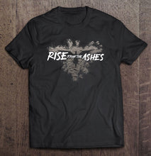 将图片加载到图库查看器,Rise From The Ashes Inspirational Quotes Graphic Design Punk Woman T-Shirts Dress Shirt T Shirt Anime