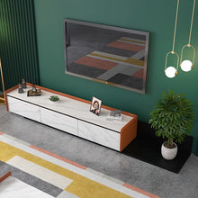 將圖片載入圖庫檢視器 Rock Board Tea Table TV Cabinet Unit Rectangular Northern European Small-Sized Marble Tea Table. Coffee Table