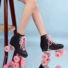 将图片加载到图库查看器,Roller wheel  Roller skate Quad 4 wheels skate shoes