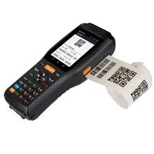 将图片加载到图库查看器,Rugged Handheld PDA Barcode Scanner 3.5 inch Touch screen 3G Wifi Bluetooth Android 6.0 POS terminal with 58mm thermal printer