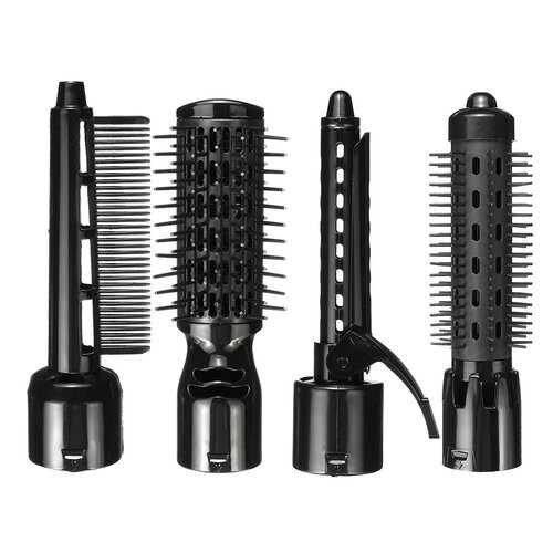 Multifunction 4 In 1 Curler Straightener Comb