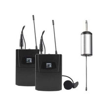 Cargar imagen en el visor de la galería, Blackmore Pro Audio BMP-16 Dual Portable Dynamic Lapel Wireless UHF Microphone System