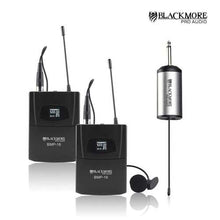 Cargar imagen en el visor de la galería, Blackmore Pro Audio BMP-16 Dual Portable Dynamic Lapel Wireless UHF Microphone System