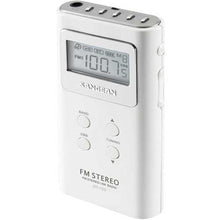 將圖片載入圖庫檢視器 Sangean DT-120 WHITE Pocket AM/FM Digital Radio (White)
