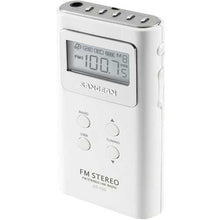將圖片載入圖庫檢視器 Sangean DT-120 WHITE Pocket AM/FM Digital Radio (White)