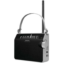將圖片載入圖庫檢視器 Sangean PR-D6BK AM/FM Compact Analog Radio (Black)