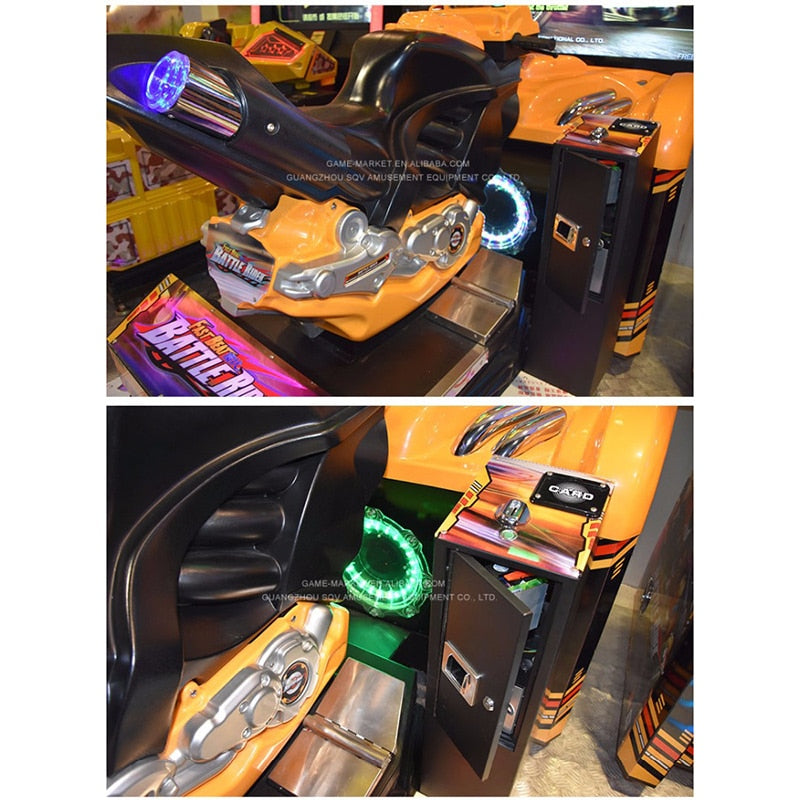 SQV Amusement Park Arcade Ride motorcycle simulator driving motorbike game machine